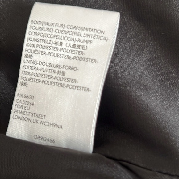 FREE PEOPLE Kate Double-breasted Faux-fur Coat - Picture 15 of 15